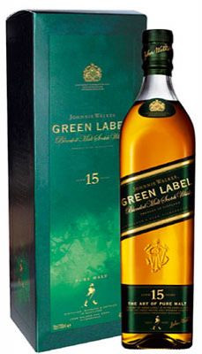 Johnnie Walker Green Label Skót Blended Whisky 0.7l