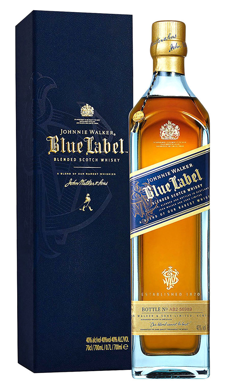 Johnnie Walker Blue Label Skót Blended Whisky 0.7l