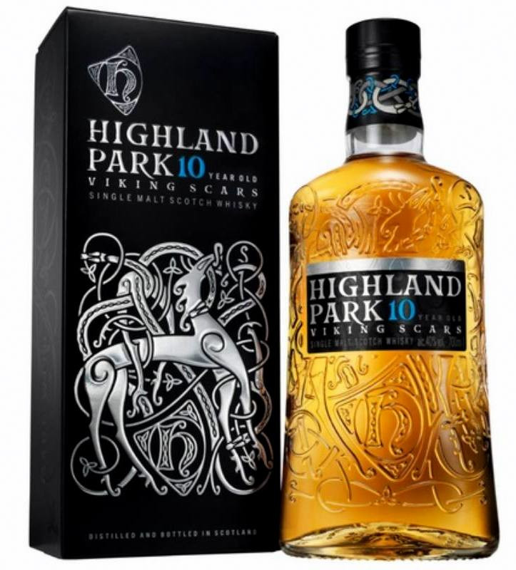 Highland Park 10 éves Skót Single Malt Whisky 0.7l
