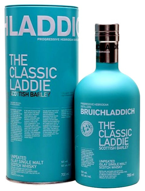 Bruichladdich Barley Classic Laddie Skót Single Malt Whisky 0.7l