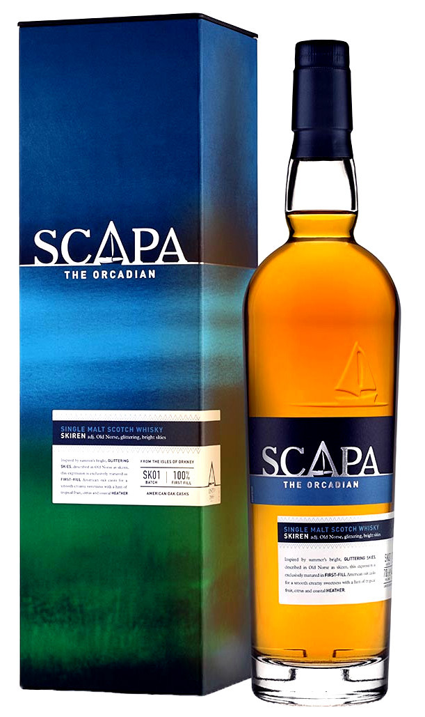 Scapa Skiren Skót Single Malt Whisky 0,7l