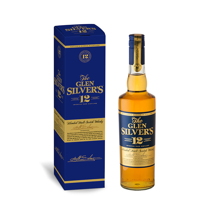The Glen Silver's 12 éves Blended Malt Scotch Whisky 0.7l
