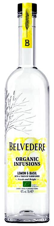 Belvedere Organic Infusions Lemon & Basil Vodka 0.7l