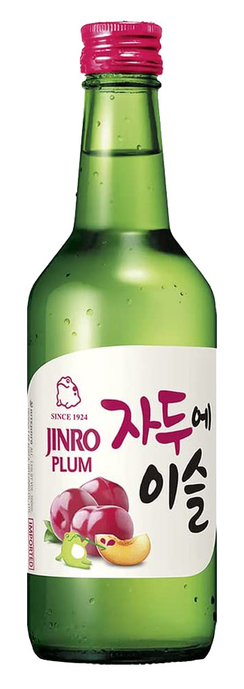 Soju Plum Jinro Koreai Párlat 0.36l