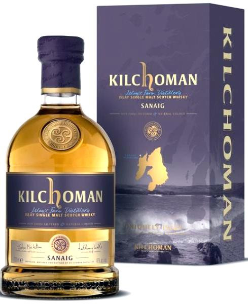 Kilchoman Sanaig Skót Single Malt Whisky 0.7l
