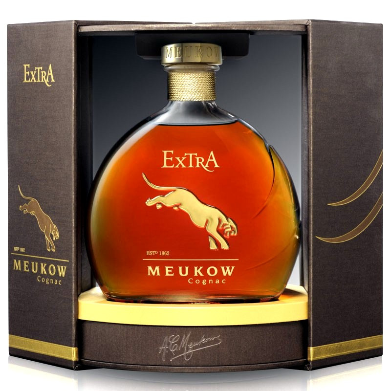 Meukow Extra Decanter Cognac Pdd. 0.7l