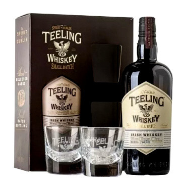 Teeling Small Batch Ír Whiskey +2pohár 0.7l