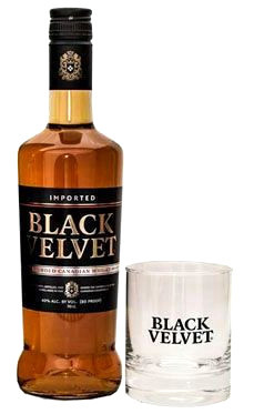 Black Velvet Kanadai Whisky +pohár 0.7l