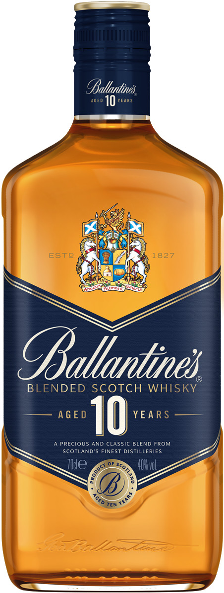 Ballantine's 10 éves Skót Blended Whisky 0.7l