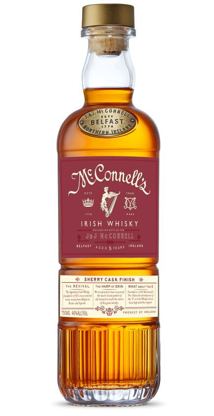McConnells Sherry Cask Finish Ír Whiskey 0.7l