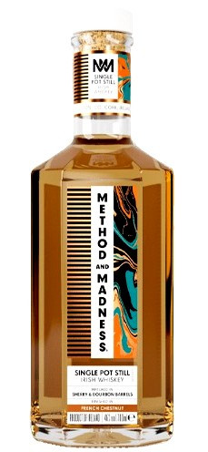 Method & Madness Single Pot Still Sherry & Bourbon Casks Ír Whiskey 0.7l