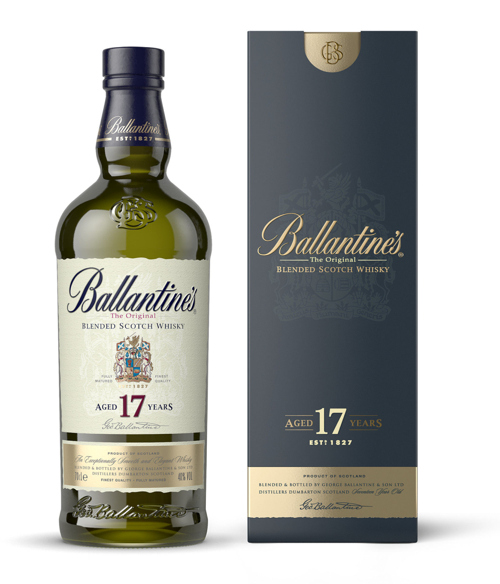 Ballantine's 17 éves Skót Blended Whisky 0,7l