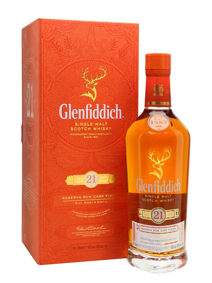 Glenfiddich 21éves 0,7l díszdobozos