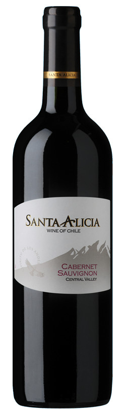 Santa Alicia Cabernet Sauvignon Varietal chilei minőségi vörösbor 0.75l