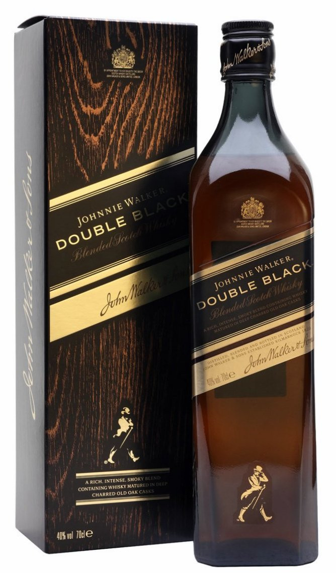 Johnnie Walker Double Black Skót Blended Whisky 0,7l