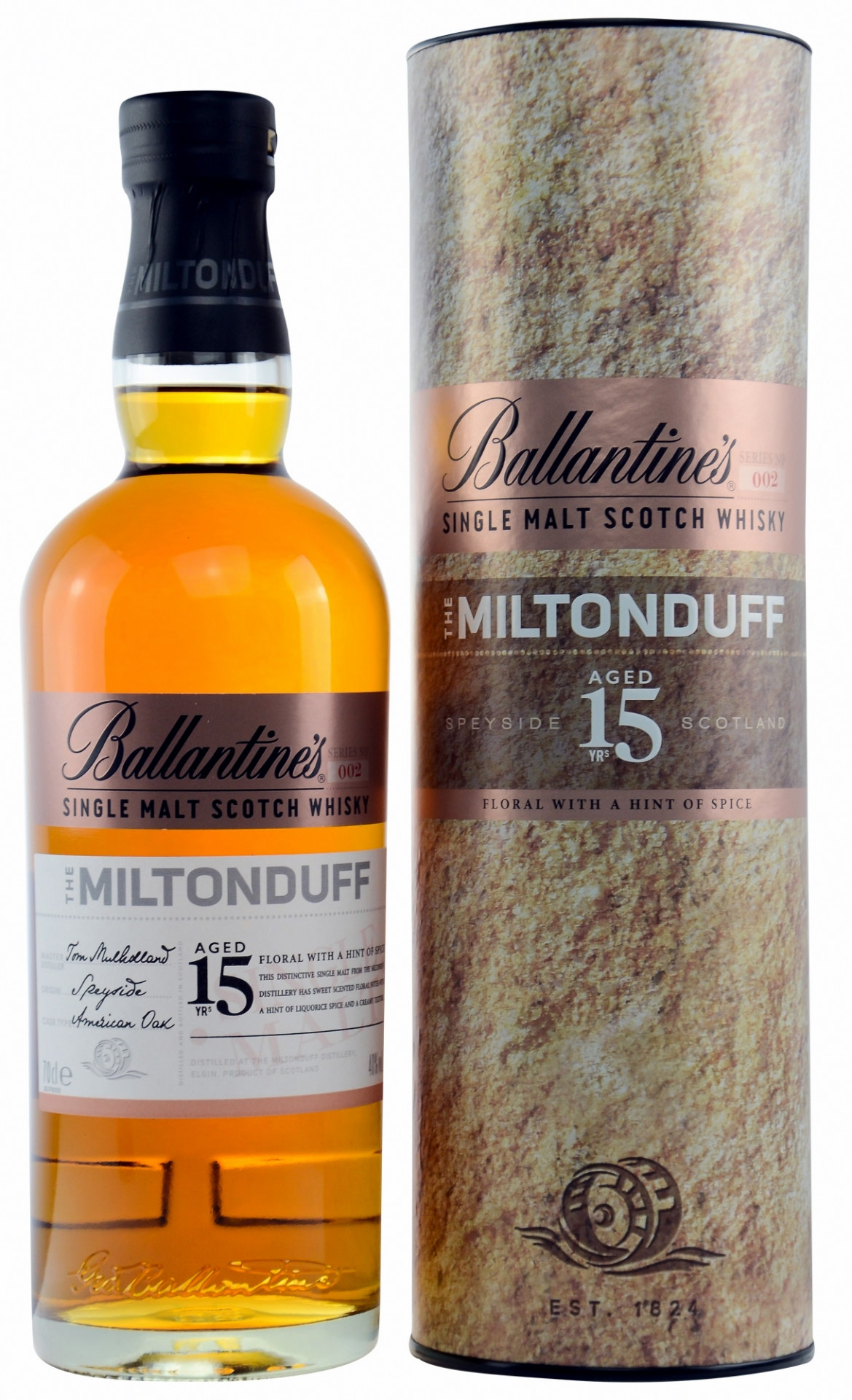 Ballantine's Miltonduff Skót Single Malt Whisky 0,7l