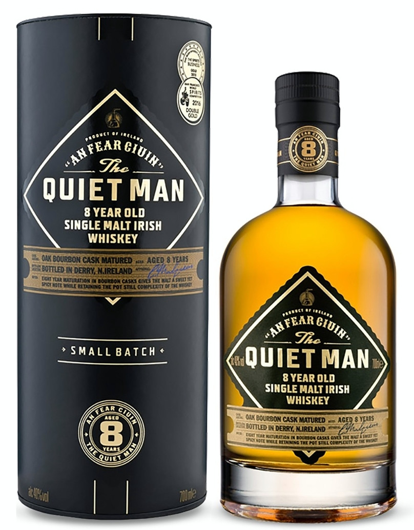 The Quiet Man 8 éves Ír whiskey 0,7l
