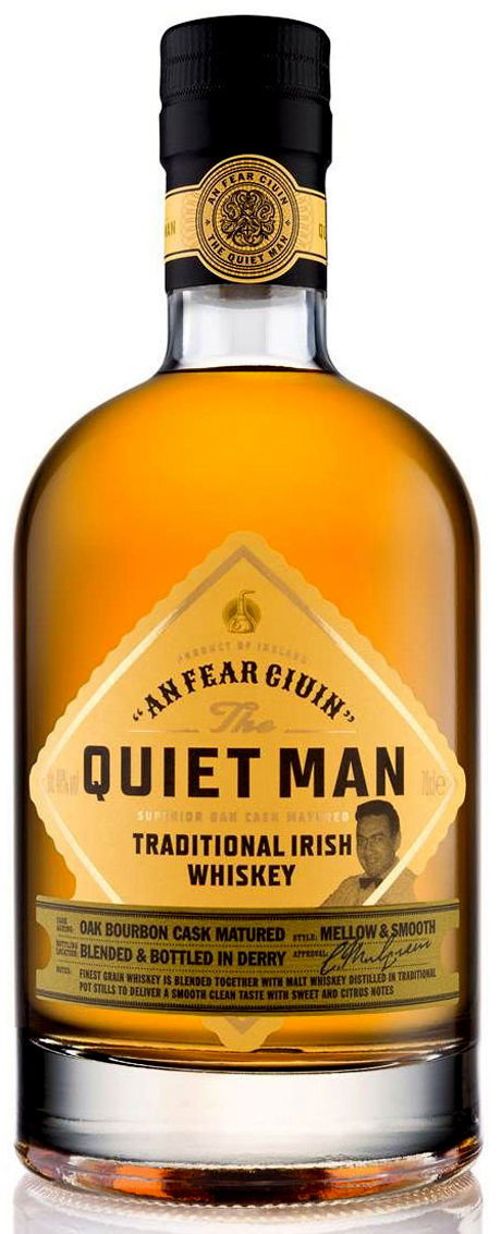 The Quiet Man Blended Ír whiskey 0,7l