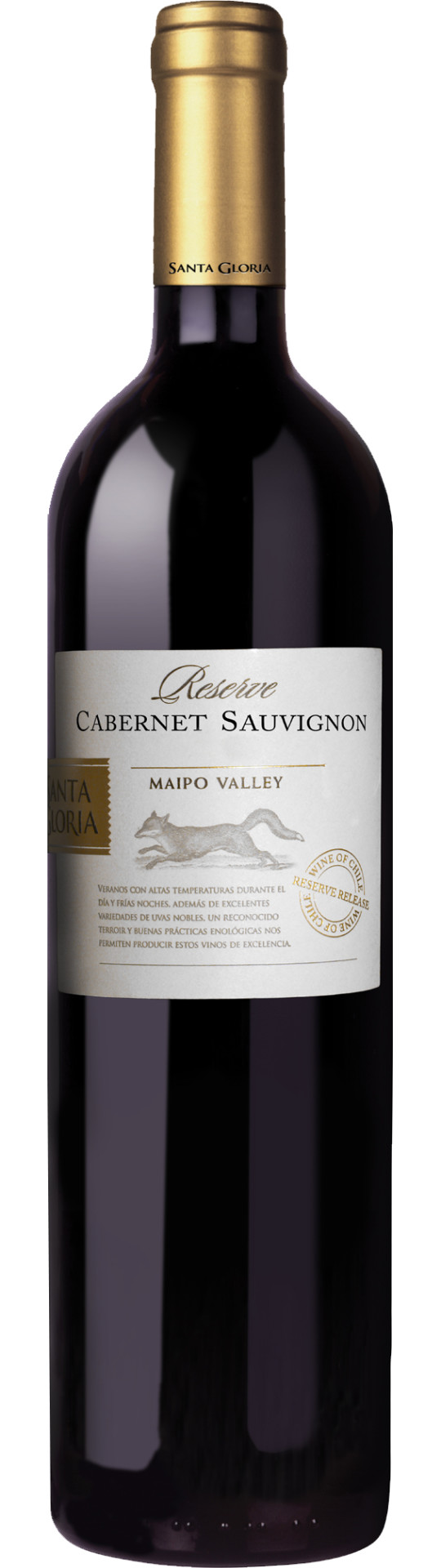 Santa Gloria Reserva Cabernet Sauvignon chilei minőségi vörösbor 0.75l