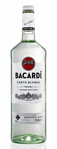 Bacardi Carta Blanca Superior Rum 3l