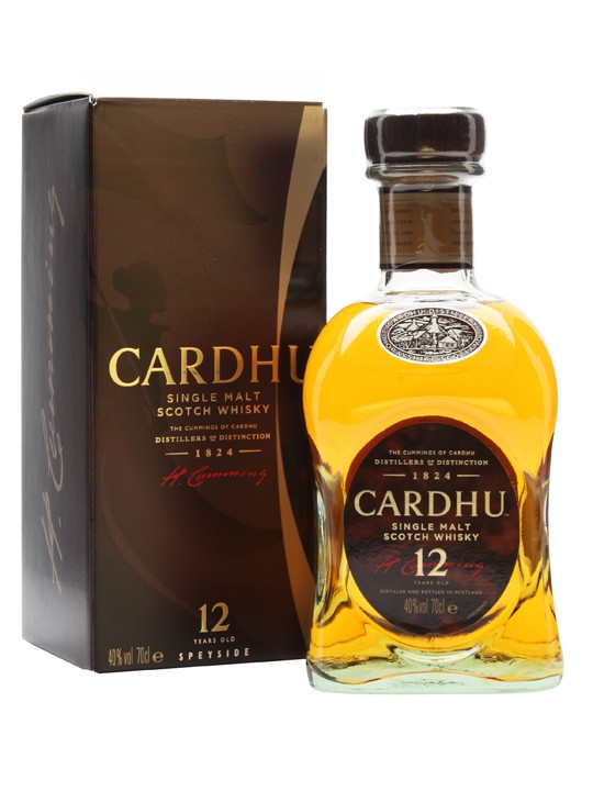 Cardhu 12 éves Skót Single Malt Whisky 0,7l