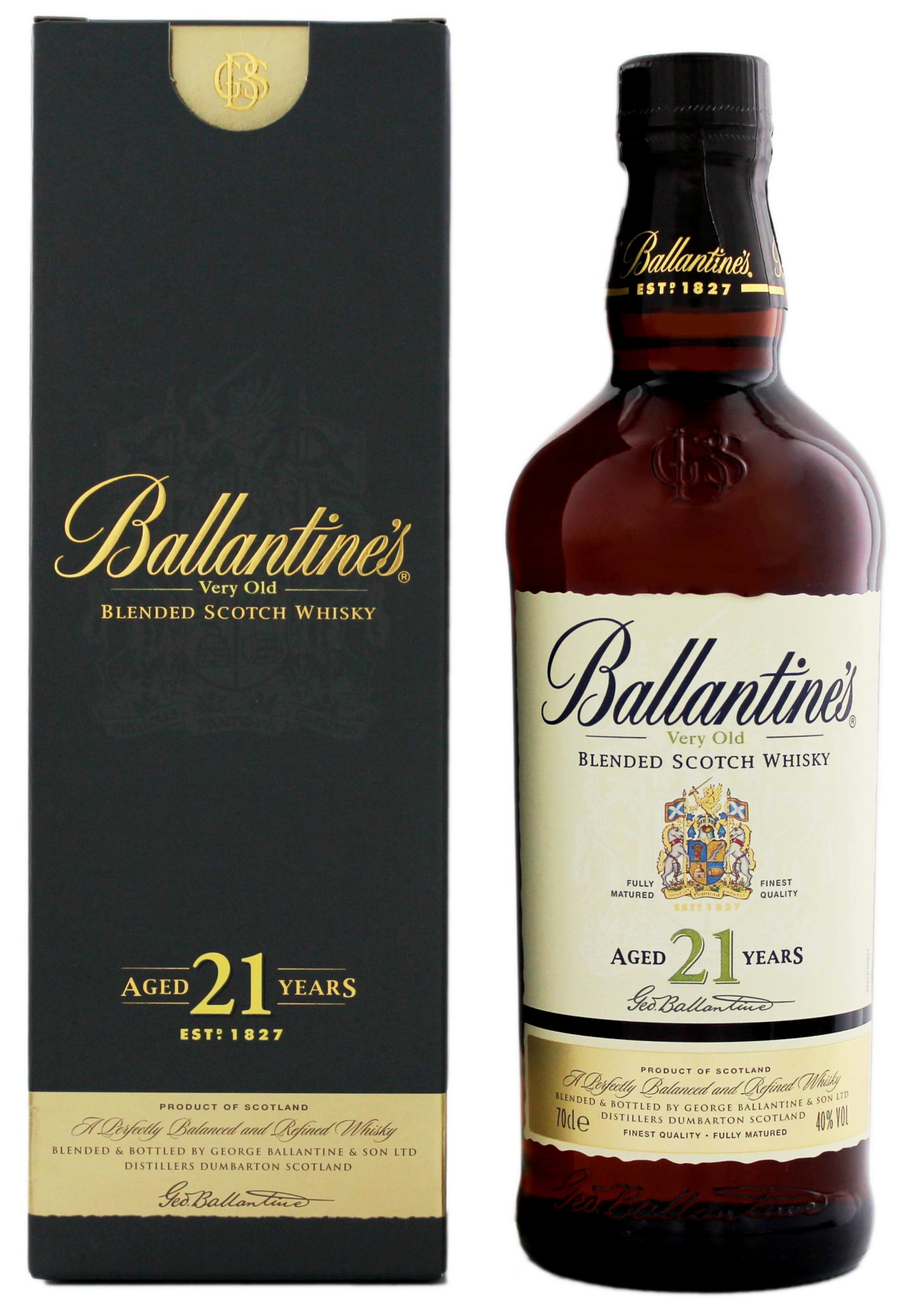 Ballantine's 21 éves Skót Blended Whisky 0,7l