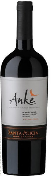 Santa Alicia Anke chilei minőségi vörösbor 0.75l