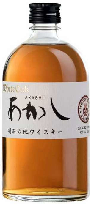 Akashi White Oak Blended Japán Whisky 0,5l