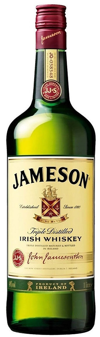Jameson Ír whiskey 1l