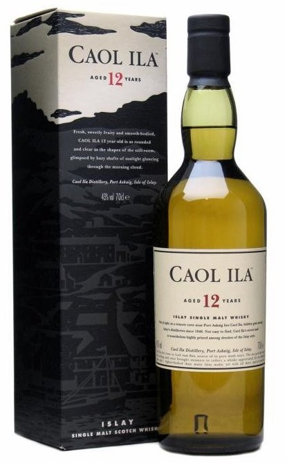 Caol Ila 12 éves Skót Single Malt Whisky 0,7l
