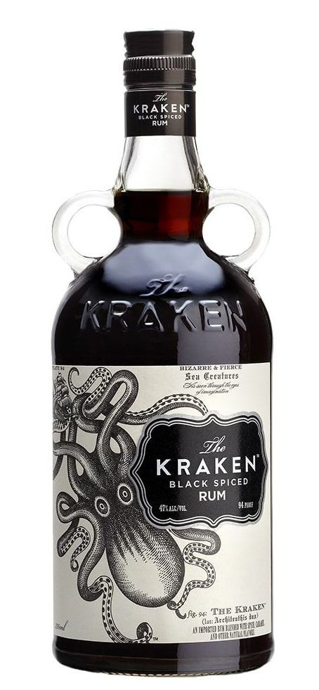 Kraken Black Spiced Rum 1l