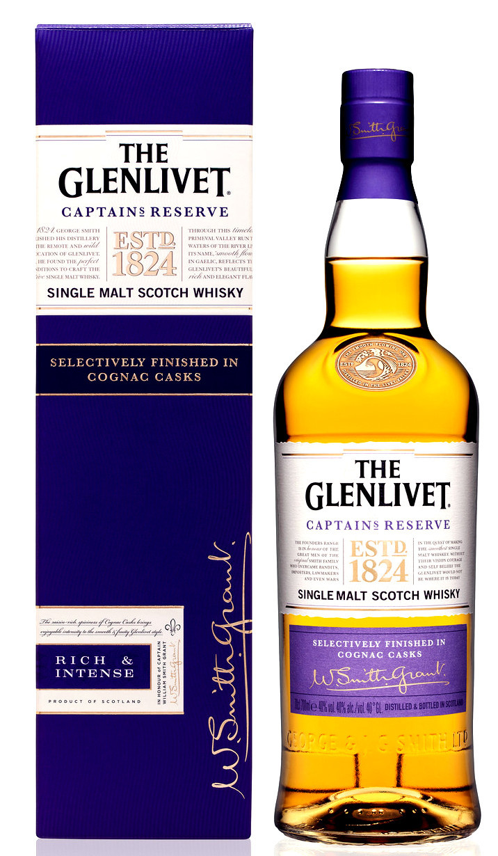 Glenlivet Captains Reserve Skót Single Malt Whisky 0,7l