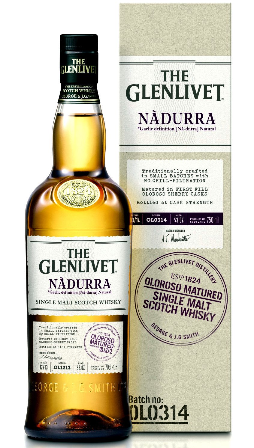 Glenlivet Nadurra Oloroso Skót Single Malt Whisky 0,7l