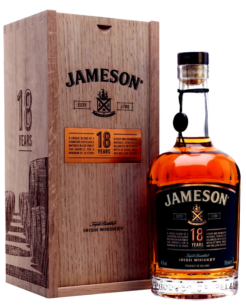 Jameson 18 éves Ír whiskey 0,7l