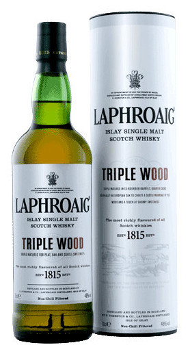 Laphroaig Triple Wood Skót Single Malt Whisky 0.7l