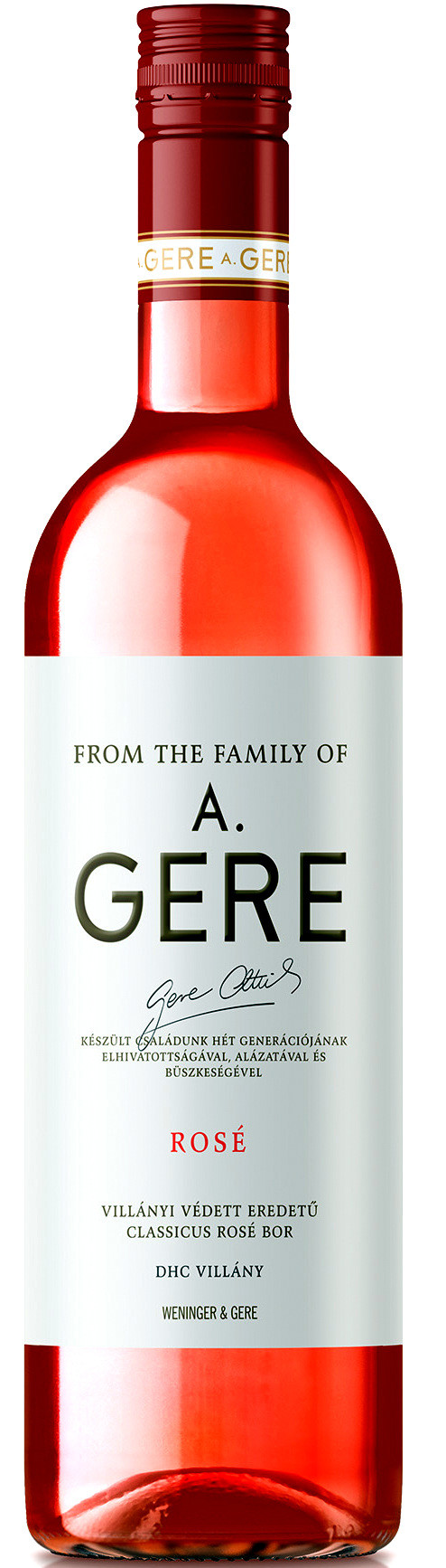 Gere Attila Villányi  Rosé 0,75l