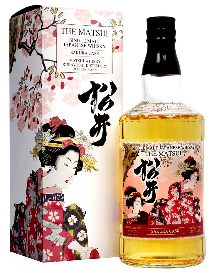 The Matsui Sakura Cask Japán Whisky 0,7l