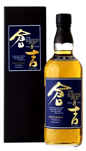 Kurayoshi Pure Malt 8 éves Japán Whisky 0,7l