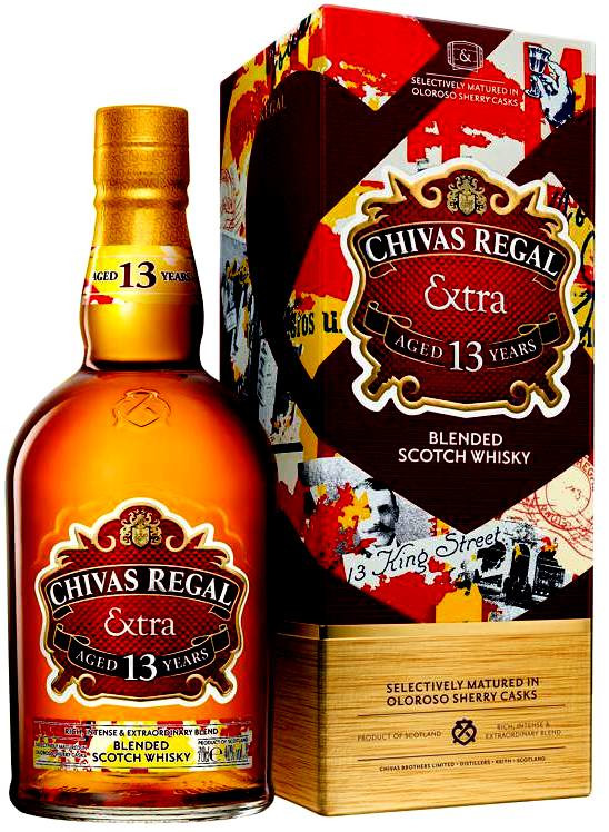 Chivas Regal Extra 13 éves Skót Blended Whisky 0,7l