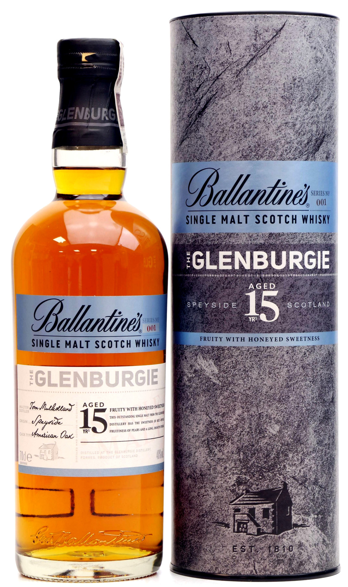 Ballantine's Glenburgie Skót Single Malt Whisky 0,7l