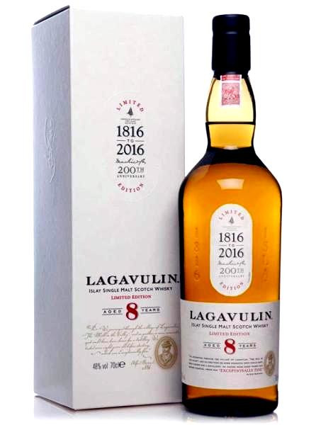 Lagavulin 8 éves Skót Single Malt Whisky 0.7l