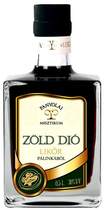 Misztikum Zöld Dió 0.5l