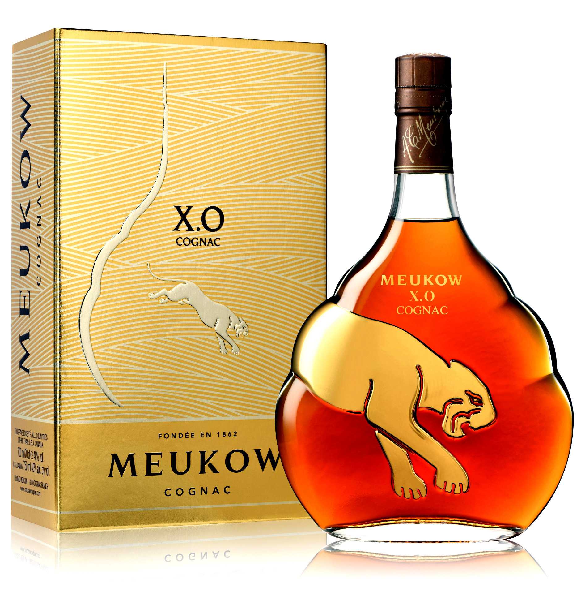 Meukow Cognac XO 0,7l díszdobozos