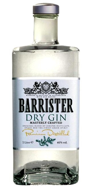 Barrister Dry Gin 0.7l