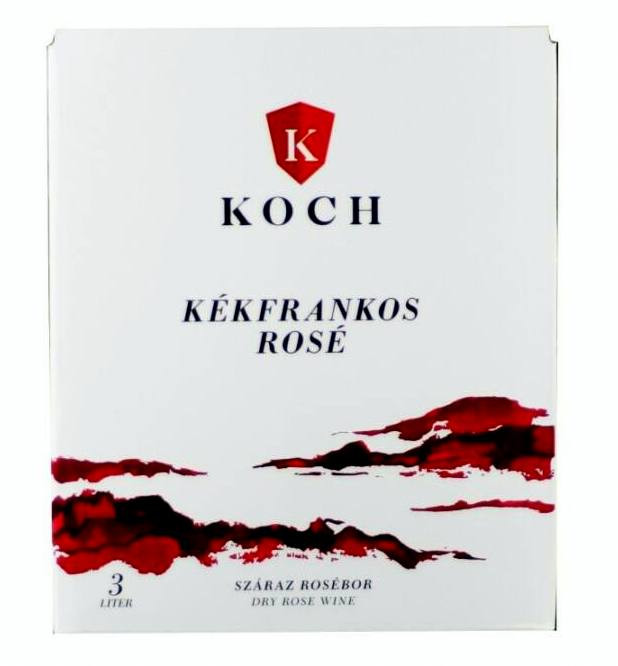 Koch Kékfrankos Rosé 3l