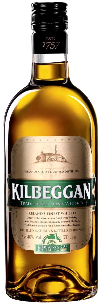 Kilbeggan Irish Whisky 0,7l