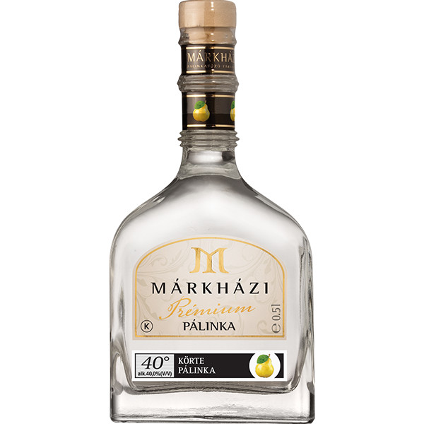 Márkházi Prémium Körte Pálinka 0.5l