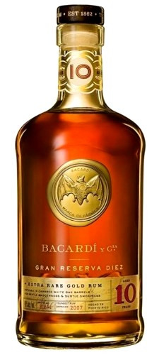 Bacardi 10 éves Gran Reserva Diez Rum 0.7l