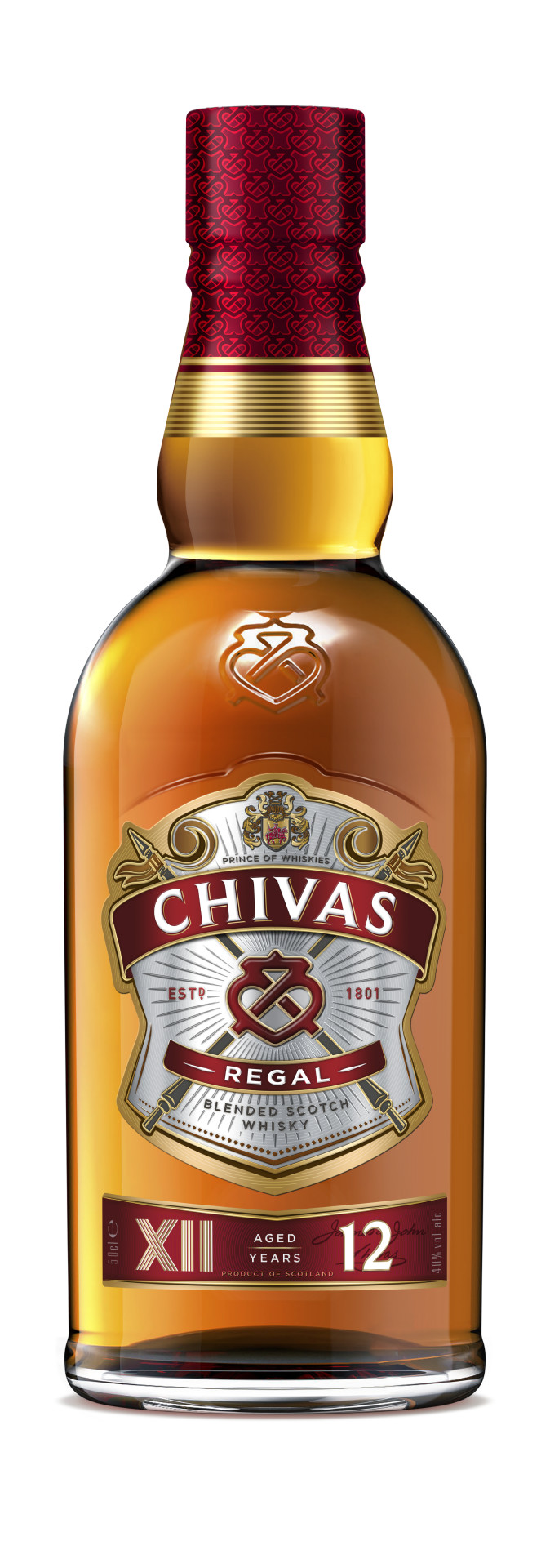 Chivas Regal 12 éves Skót Blended Whisky 0,5l