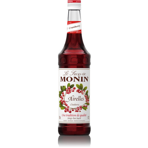 Monin Vörösáfonya Szirup 0,7l